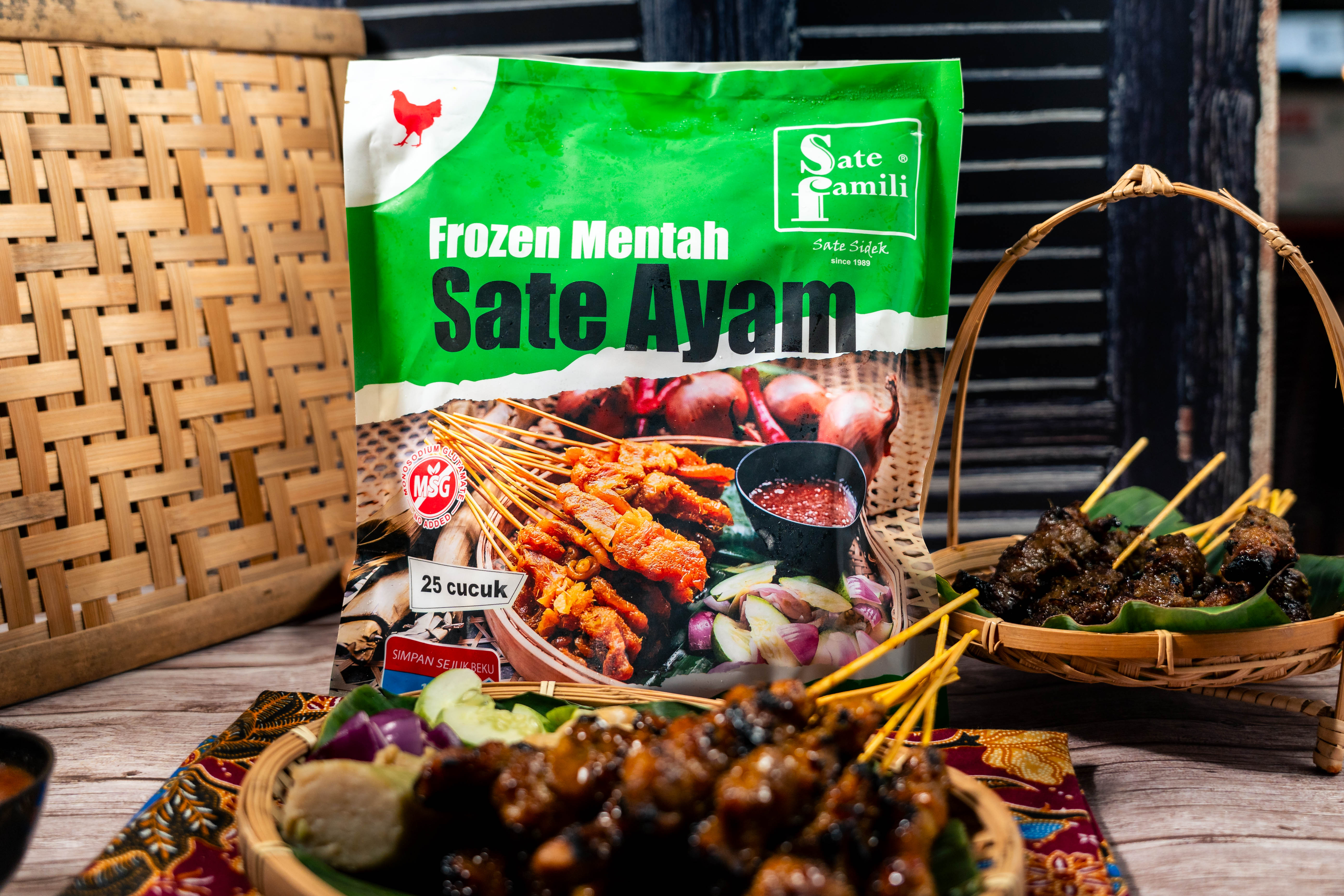 Sate Frozen Mentah Ayam