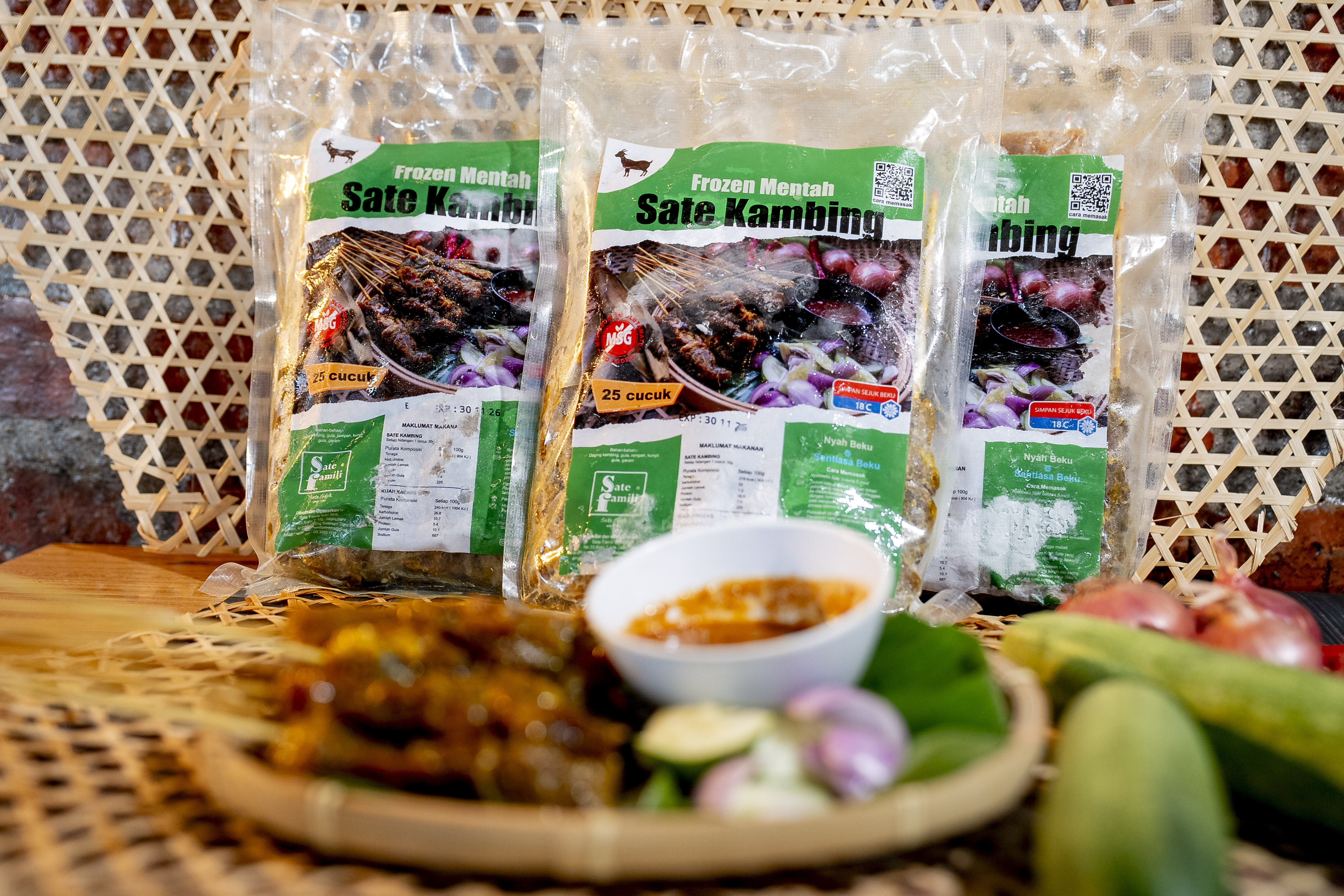 Sate Frozen Mentah Kambing