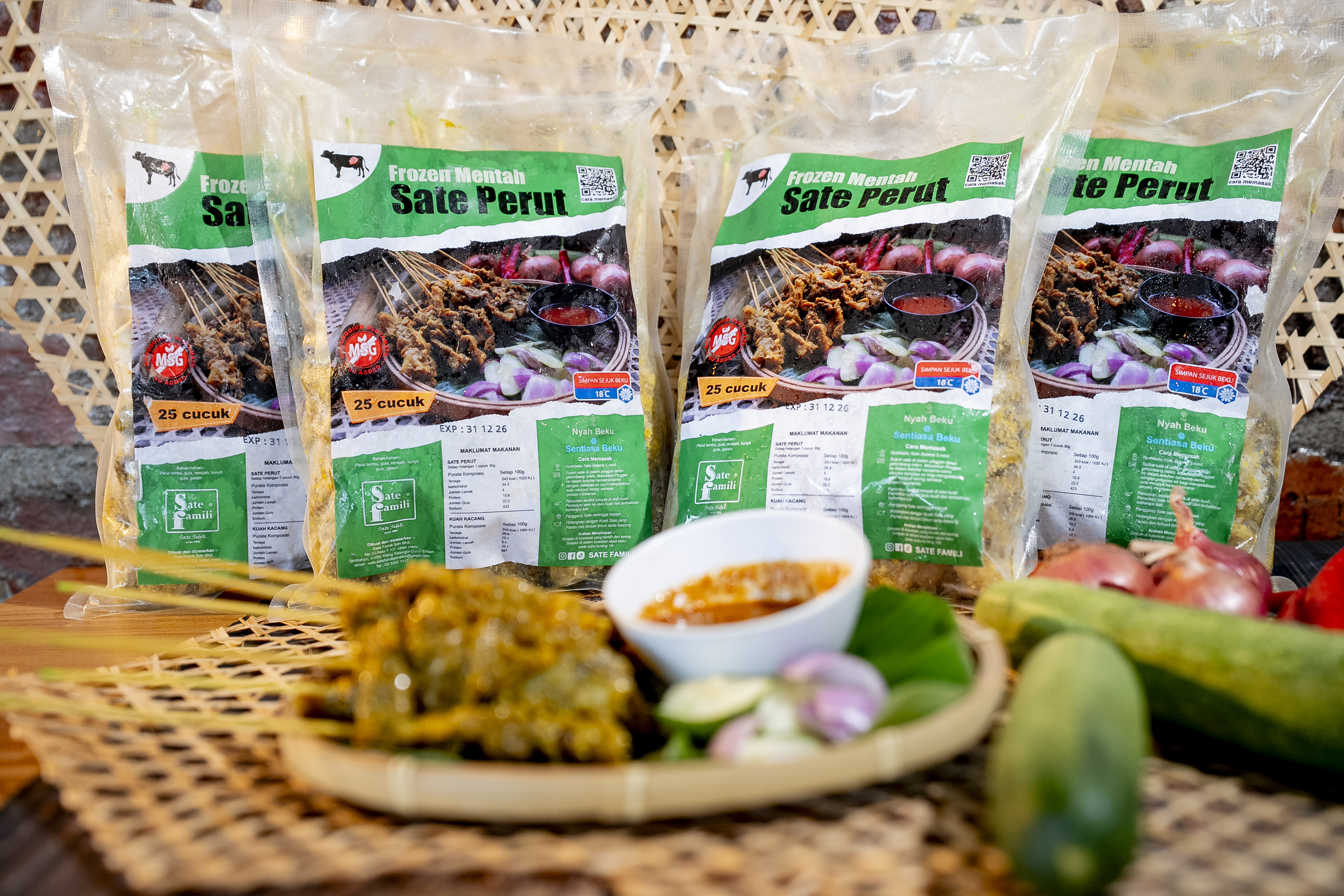 Sate Frozen Mentah Perut